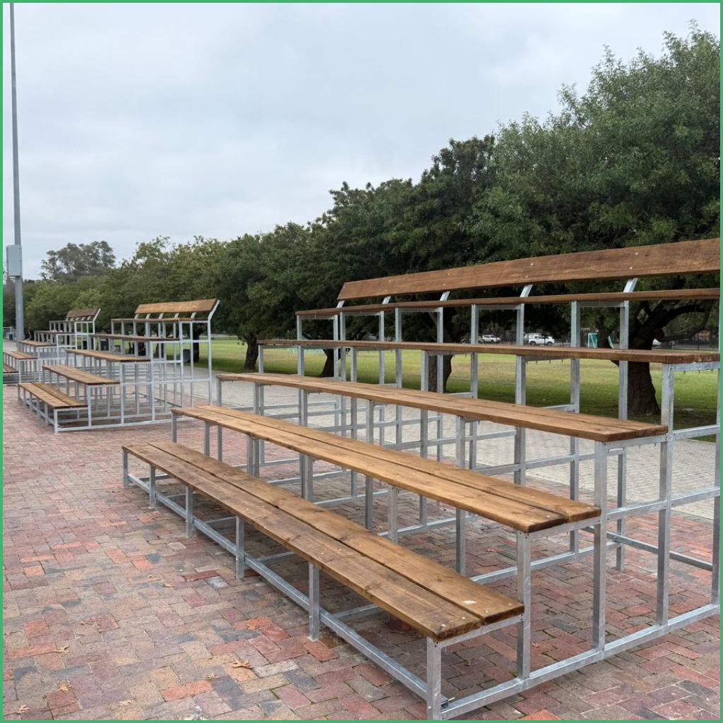 5m x 5 Tier Standard School Spectator Stand Image 11