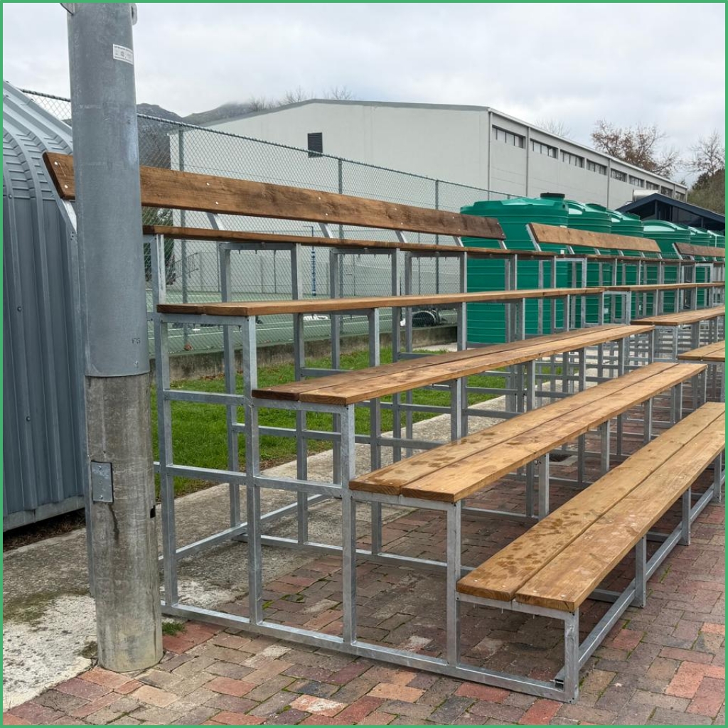 5m x 5 Tier Standard School Spectator Stand Image 12