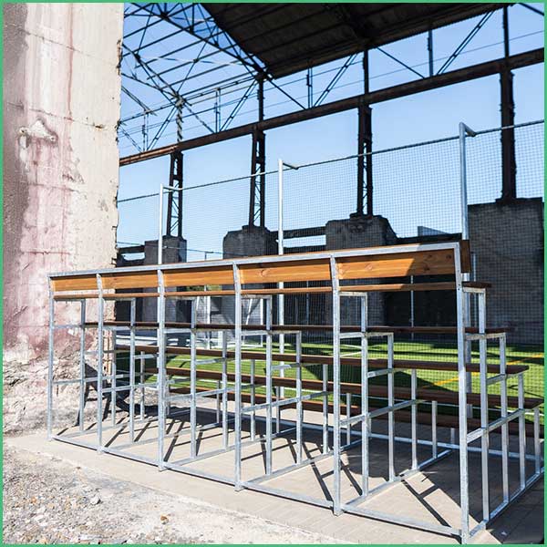 5m x 5 Tier Standard School Spectator Stand Image 5