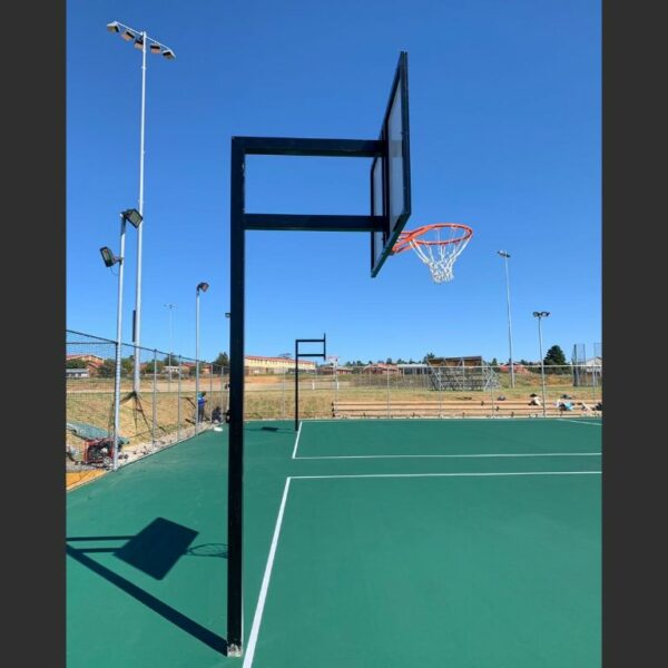 Sports Equipment - Fixed basketball post