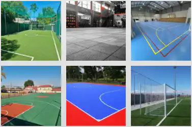 Sports Flooring Footer Gallery