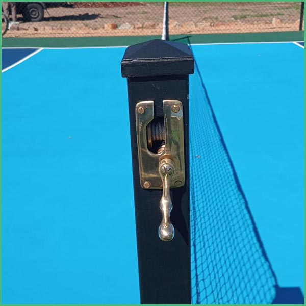 Synsport Equipment Pickleball Competition Spec Tennis Posts & Net